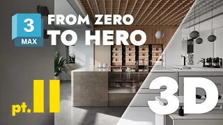 From Zero to Hero - Restaurant Modeling and Rendering! Part II