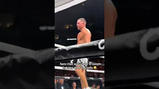 Nate Diaz wanted to keep fighting after the rounds 😂😂 #shorts