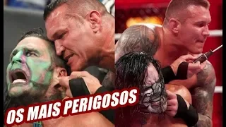 OS SUPERSTARS MAIS PERIGOSOS DA WWE