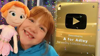 5,000,000 FRiENDS SURPRiSE! Adley is the BOSS!! making new Games & Toys for you at The Spacestation