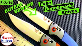 How to Spot Fake Benchmade Knives in 2021 on eBay - Part 3