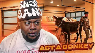 YOUNGBOY RIGHT THO! NBA YoungBoy - Act A Donkey (Official Video) CHARLAMAGNE DISS REACTION!