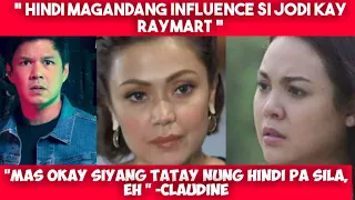 CLAUDINE BARRETO, BINANATAN SI JODI STA. MARIA DAHIL BAD INFLUENCE DAW ITO KAY RAYMART SANTIAGO !