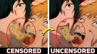 Censorship in Chainsaw Man 2022
