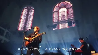 Dean Lewis - A Place We Knew (live) - Paradiso - Amsterdam, the Netherlands (13/04/2019)