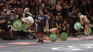 Down. to. the. Wire. Haley Adams vs. Brooke Wells—Mid-Atlantic CrossFit Challenge