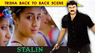 Trisha Back To Back Scene - Stalin Dubbed Movie | Hindi Dubbed Movies | Best Scene Compilations