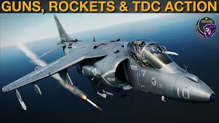 AV-8B Harrier: IMPORTANT Changes To Guns, Rockets & TDC Action/No Action | DCS WORLD