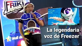 Gerardo Reyero, la voz de Freezer cuenta su historia en el Friki Festival 2022