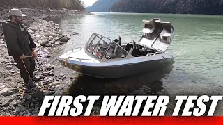 Mini Jet Boat Build | First Water Test | Jetstream 12' Buccaneer