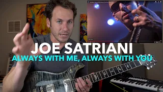 Guitar Teacher REACTS: JOE SATRIANI - Always with Me, Always with You (from Satriani LIVE!)