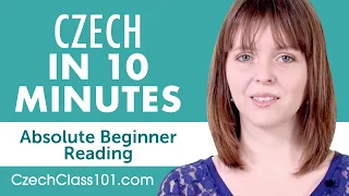 10 Minutes of Czech Reading Comprehension for Absolute Beginners