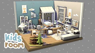 Cute Kids Room | The Sims 4 - Speed Build (NO CC)