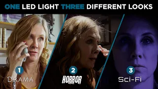 Use ONE LIGHT to Create 3 Different Cinematic Looks