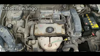 Citroen Berlingo 1.4L Tu3a Замена прокладки ГБЦ ( пробег 160 000км.)