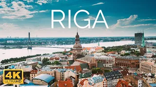 Riga, Latvia 🇱🇻 | 4K Drone Footage