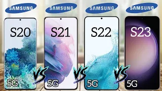 Galaxy S23  5G Vs Galaxy S22  5G Vs Galaxy S21   5G Vs Galaxy S20  | Full Comparison (2023)