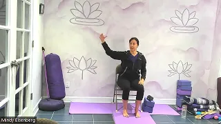 Yoga with Mindy Eisenberg, MHSA, C-IAYT, ERYT-500 –September 15, 2023 –Michigan Parkinson Foundation