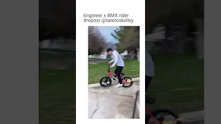 Engineer x BMX rider #repost @tateroskelley