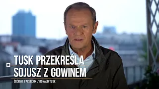 Tusk przekreśla sojusz z Gowinem. Ostro podsumował dawnego współpracownika