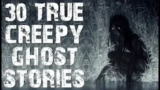 30 TRUE Horrifying Paranormal & Ghost Stories | Mega Compilation | (Scary Stories)