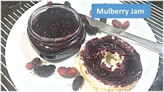 Homemade Organic Mulberry (Shetur) Jam without Pectin and Preservatives by RinkusRasoi