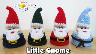 Little Gnome - Santa, Elf, Wizard, Garden Gnome - Crochet Pattern & Tutorial