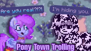 Pretending People Are Famous On Pony Town || Pony Town Trolling
