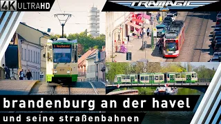 Brandenburg an der Havel and its trams | 4K