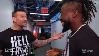 CM Punk & Kofi Kingston reunite! - WWE Monday Night Raw, December 11, 2023