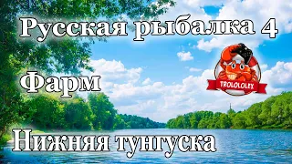 Русская рыбалка 4 Ультралайт на Нижней тунгуске Трофей Фарм