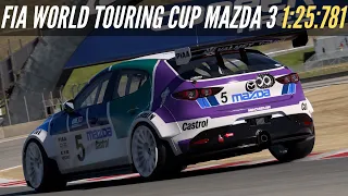 Gran Turismo 7: Daily Race Laguna Seca | FIA WTCC Mazda 3 Gr. 4 Hotlap [4K]