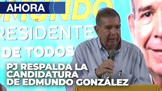 Primero Justicia respalda candidatura de Edmundo González Urrutia - En Vivo | 31May