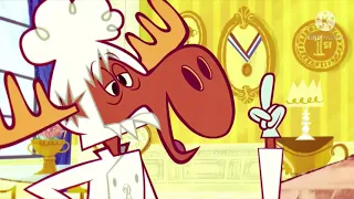 The Adventure of Rocky and bullwinkle Anti-Piracy screen