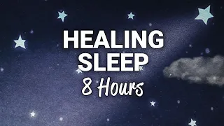 Healing Sleep - 8 Hours ALPHA, THETA, DELTA Isochronic Tones (Heal While You Sleep Binaural Beats)