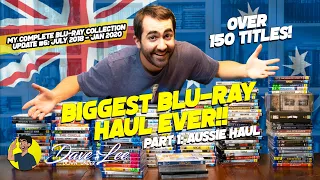 BIGGEST BLU-RAY HAUL EVER! - Blu-Ray, 4K, DVD Collection Update #6: Aussie Haul (2018-2020)