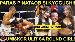 BREAKING: Vince Paras TINALO ang KAMPEON ng Japan na si Kyoguchi! UMISKOR ulit sa Round Girl