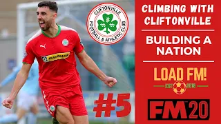 FM20 | Climbing With Cliftonville | Part 5 | THE LINFIELD CHALLENGE | Football Manager 2020