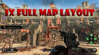 FULL IX MAP LAYOUT GUIDE - Black Ops 4 Zombies