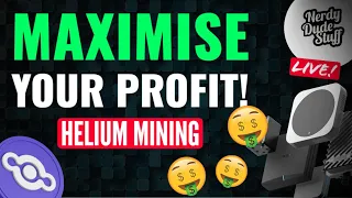 Helium Mining Tips and Tricks for MAX REWARDS!!! - LIVE