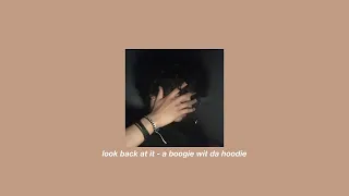 look back at it - a boogie wit da hoodie (sped up)
