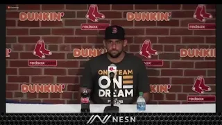 Nathan Eovaldi Reacts To Red Sox's Exciting Walk-Off Win Vs. Blue Jays