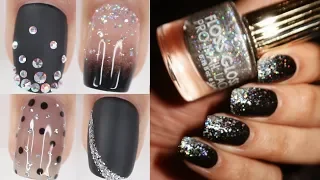 easy nail ideas! | New Year's eve nail art