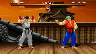 MASTER RYU vs MASTER KEN - Highest Level Incredible Epic Fight!