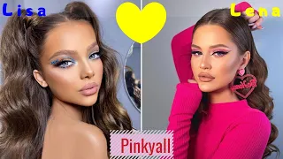 LISA OR LENA 💗 Pinkyall #146 [Trending Outfits & Makeup & Hair Styles & Nails & ملابس LISA OR LENA]