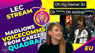 MADLIONS VOICECOMMS From CARZZY Sivir Quadra 👀