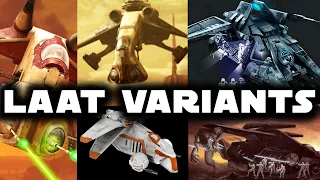 LAAT Gunship Variants (Pre-Clone Wars to Imperial Era)