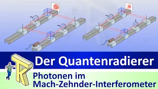 Der Quantenradierer - Photonen im Mach-Zehnder-Interferometer