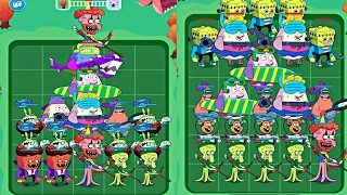 Max Level in Merge Master: Monster Battle SpongeBob PART-2