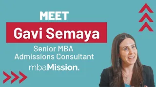 Meet MBA Admissions Expert Gavriella Semaya | mbaMission
